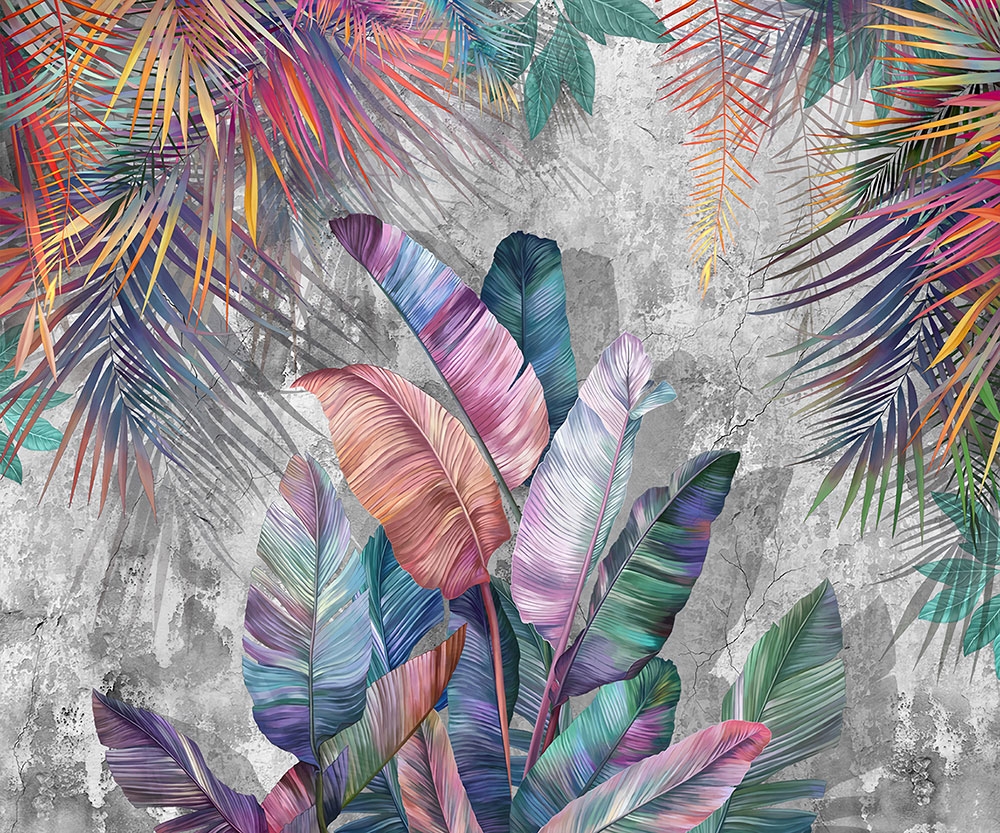 Фототапет -  Multicolor leaves 