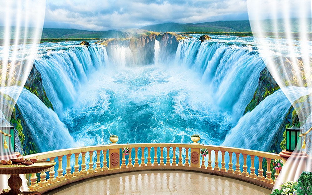Фототапет Водопад