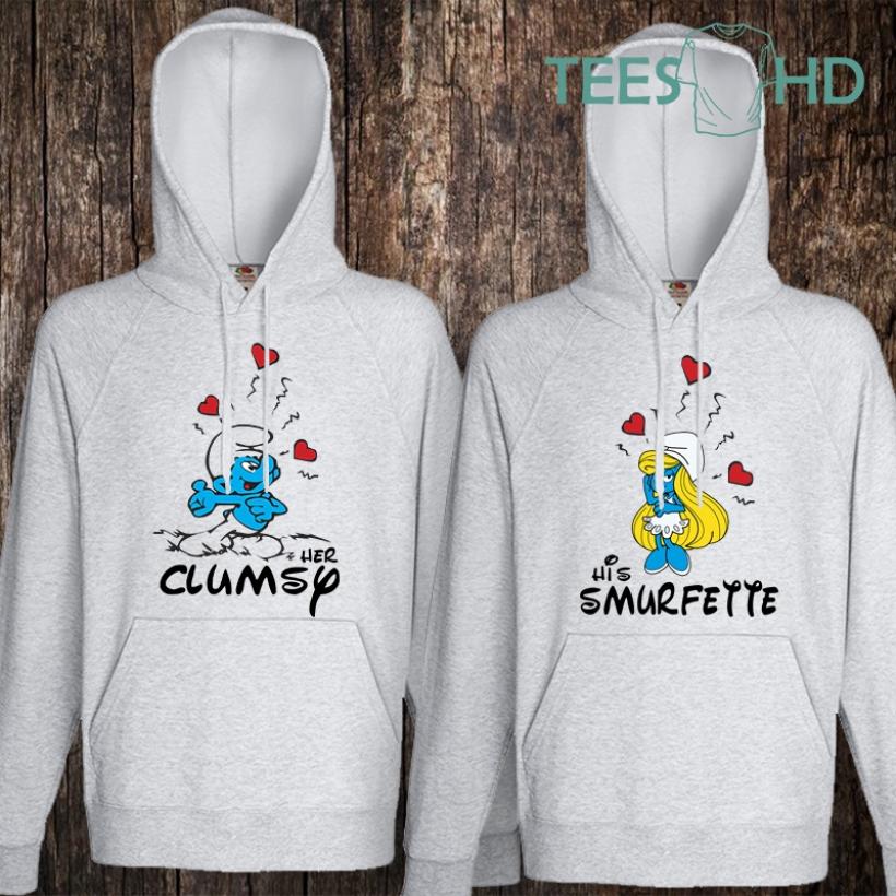 Комплект суичъри - Family Smurfs