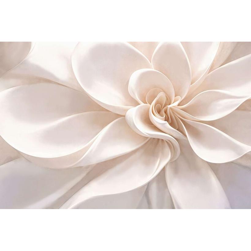 Фототапет бежово цвете с 3D ефект