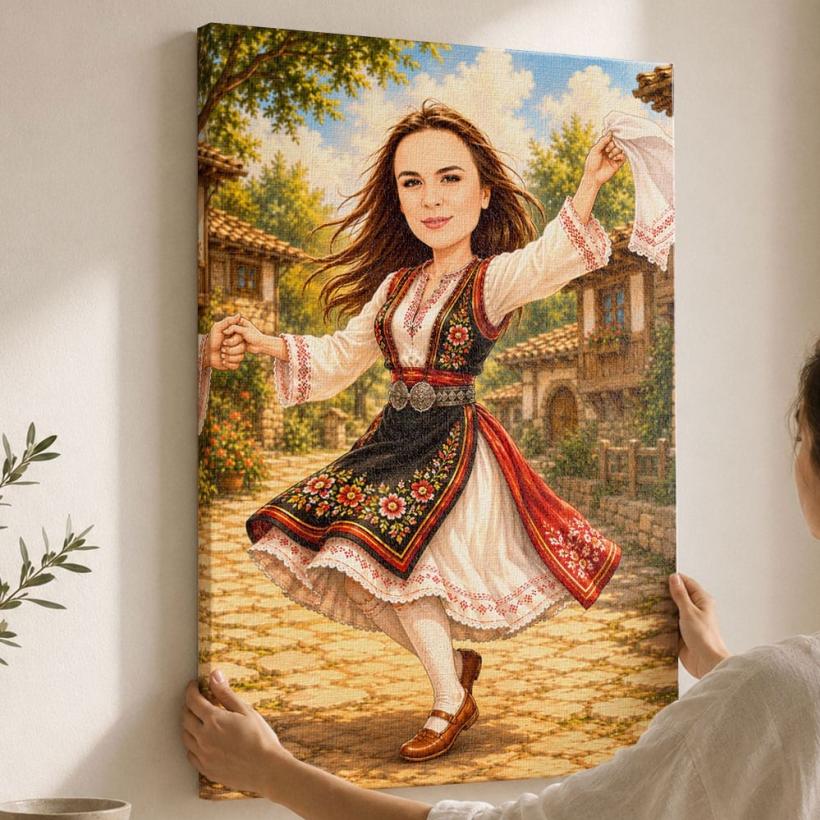 Карикатура за жена - Ритъмът на България