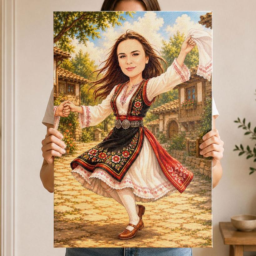 Карикатура за жена - Ритъмът на България