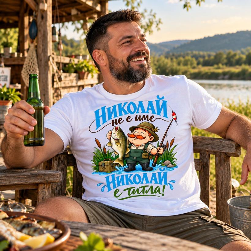 Тениска - Николайн не е име...