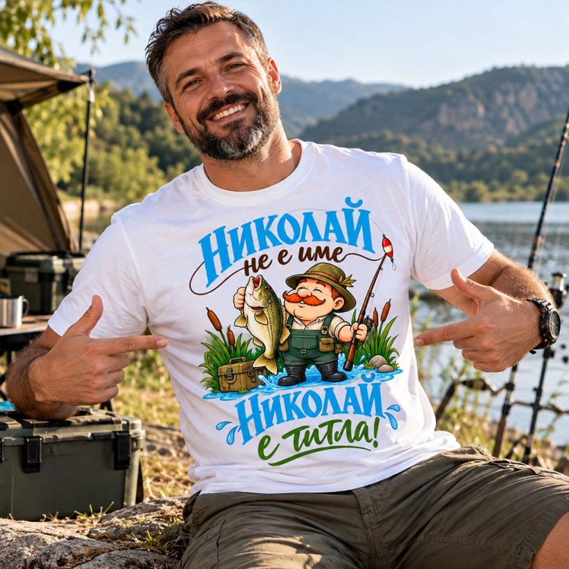 Тениска - Николайн не е име...