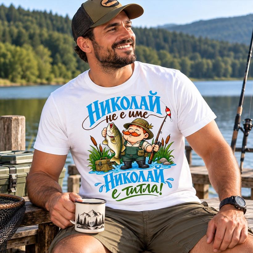 Тениска - Николайн не е име...