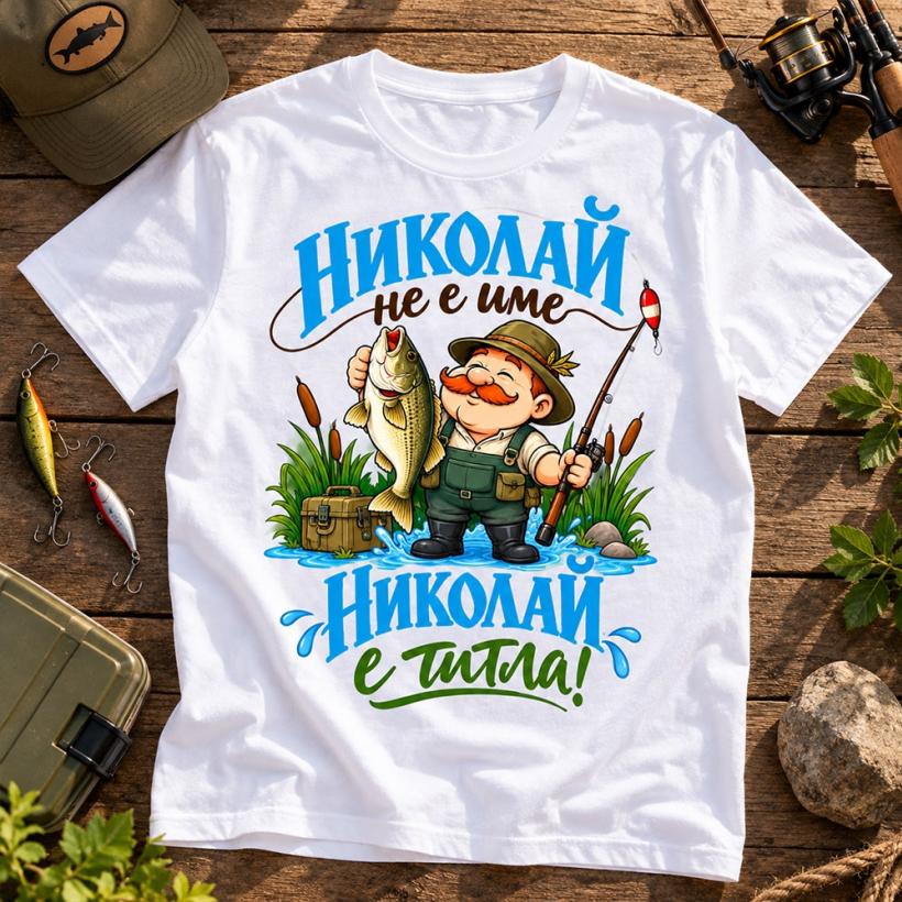Тениска - Николайн не е име...