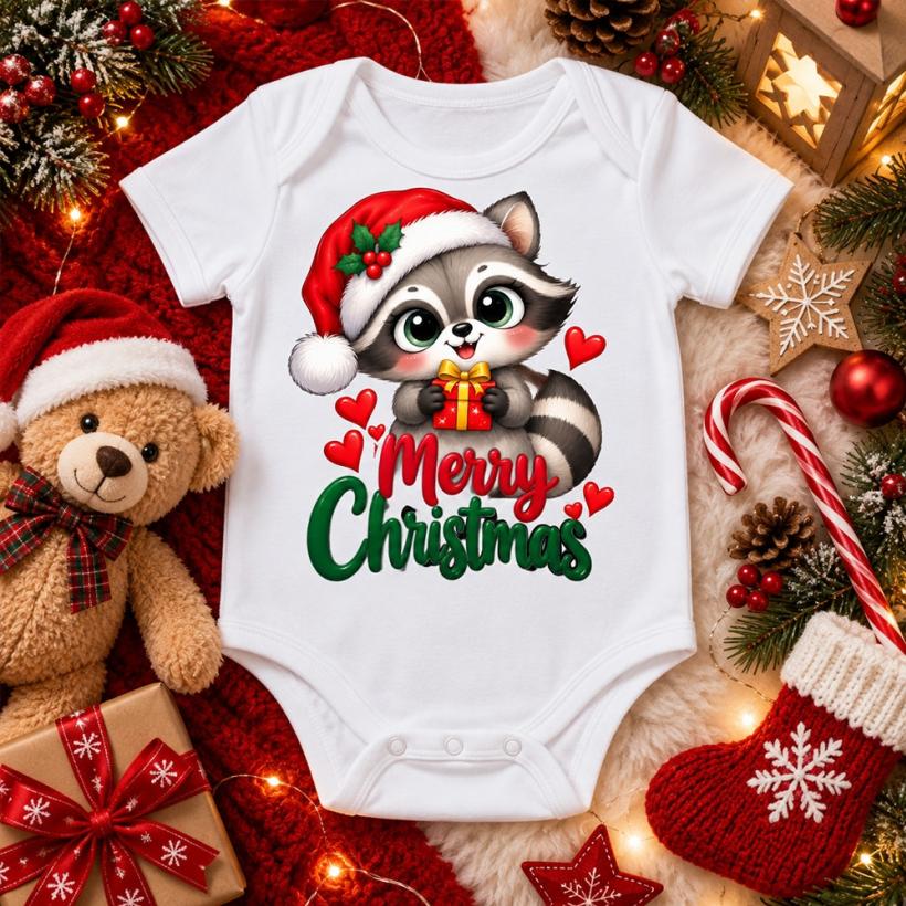 Бебешко боди - Merry Christmas 2