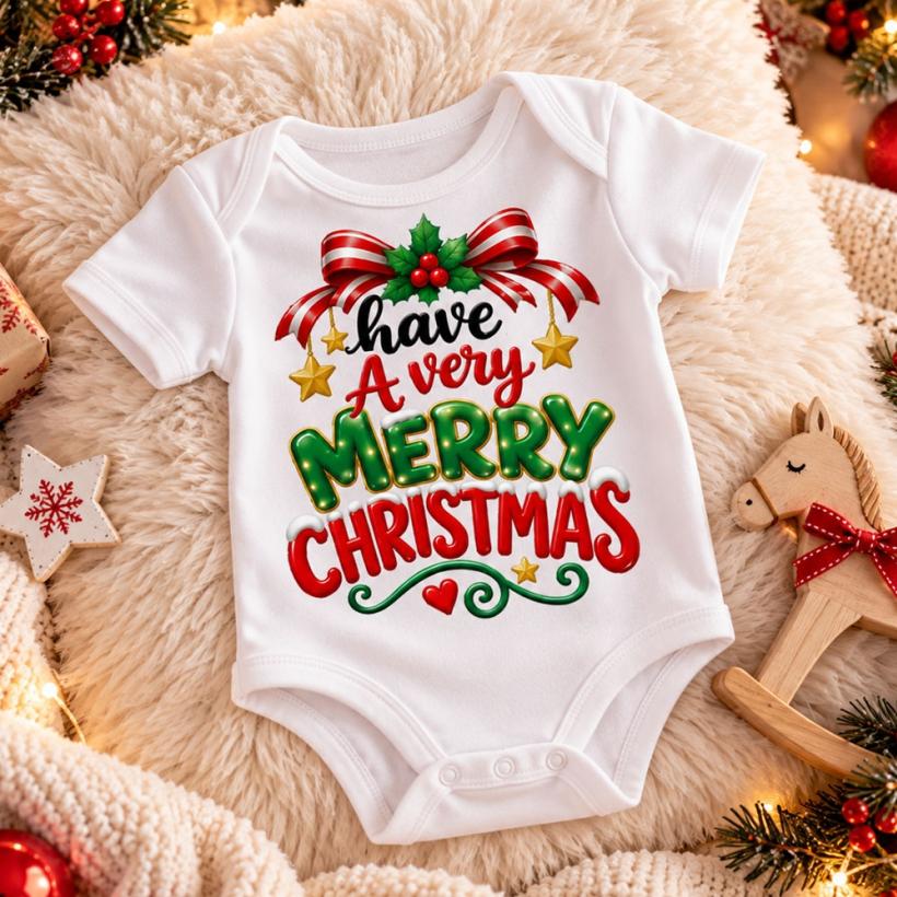 Бебешко боди - Have a very Merry Christmas