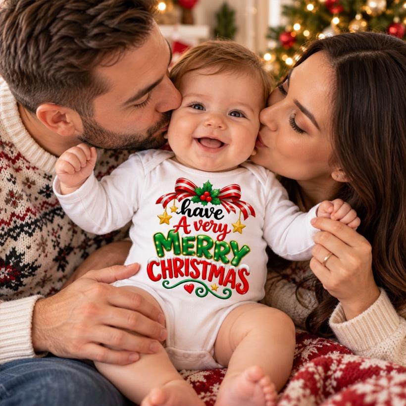 Бебешко боди - Have a very Merry Christmas