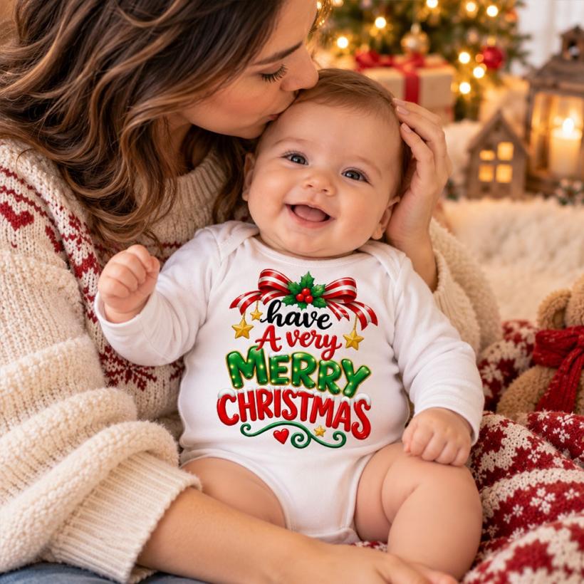 Бебешко боди - Have a very Merry Christmas