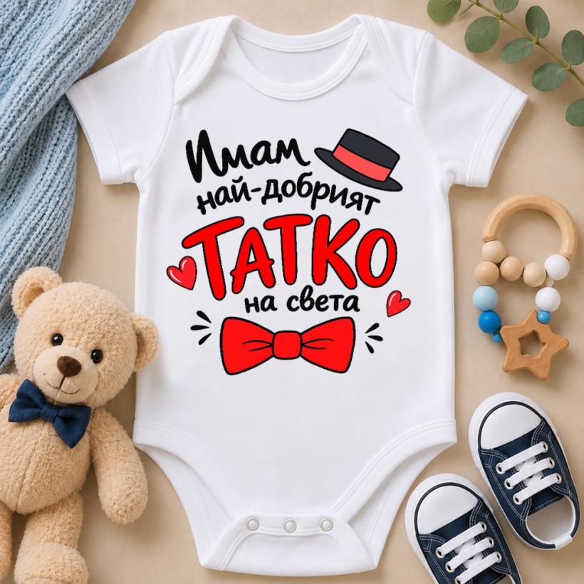 Бебешко боди - Имам най-добрият татко на света