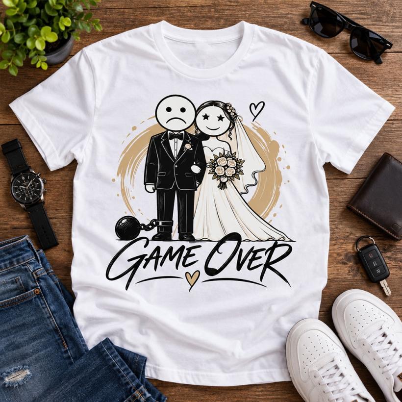 Тениска - Game Over