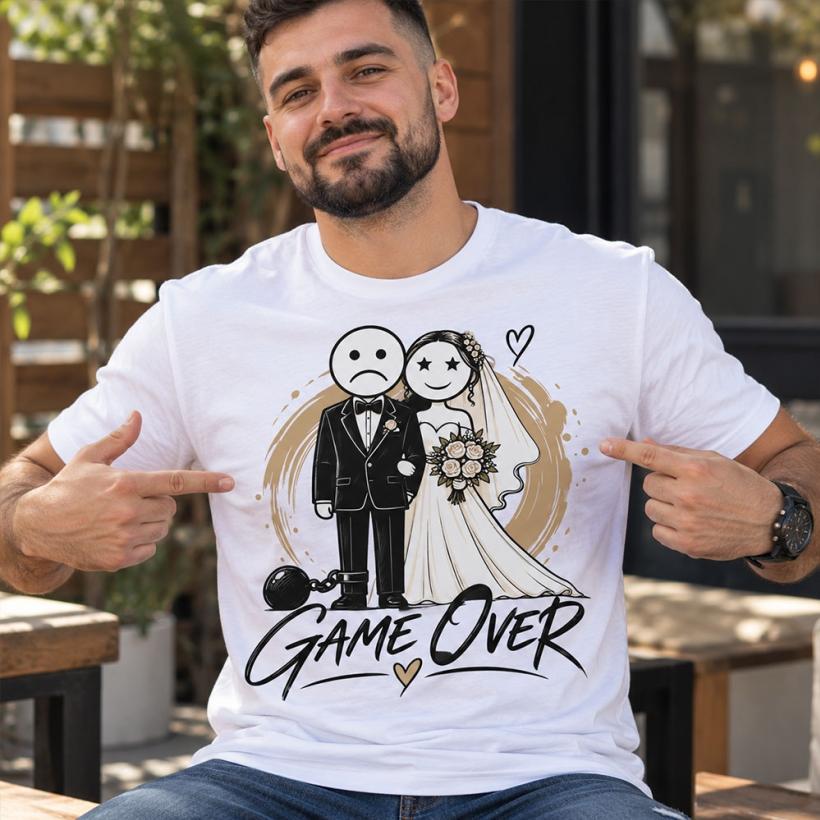 Тениска - Game Over