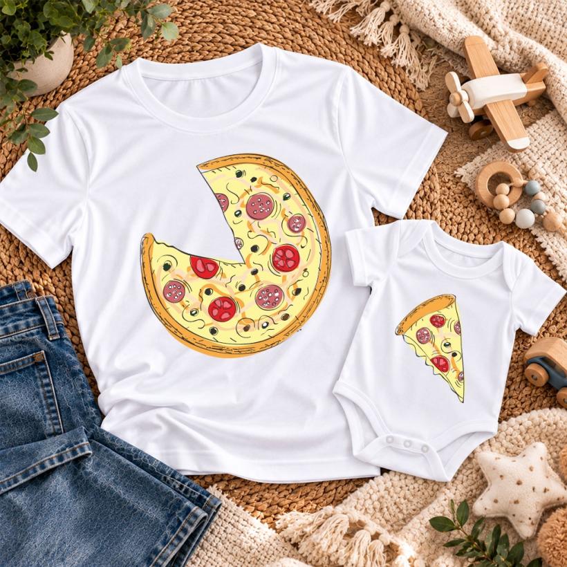 Комплект Тениска + Боди - Pizza 2