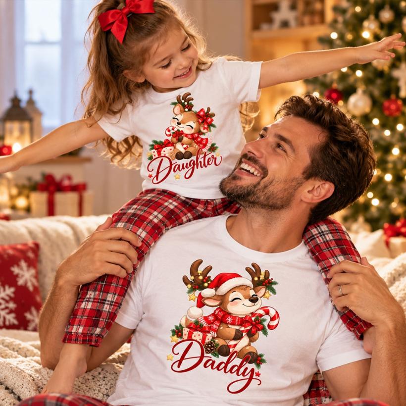 Комплект Тениска + Боди - Daddy and Doughter