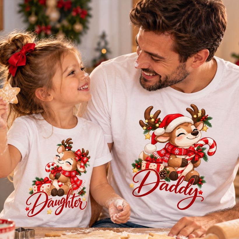 Комплект Тениска + Боди - Daddy and Doughter