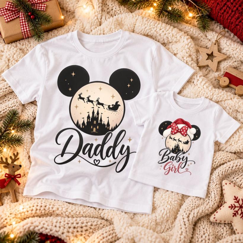 Комплект Тениска + Боди - Daddy and Baby Girl