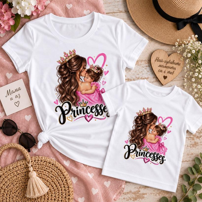 Комплект тениски - Princesses