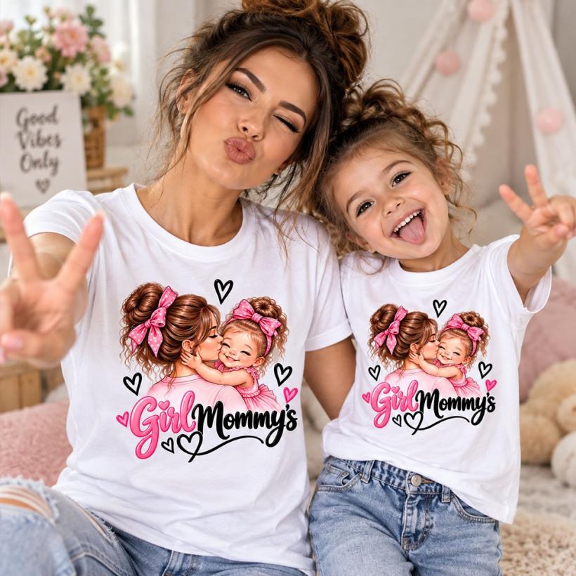 Комплект тениски - Mammy s and Girl