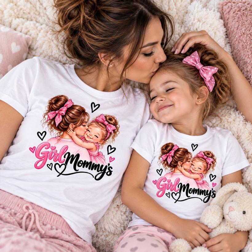 Комплект тениски - Mammy s and Girl
