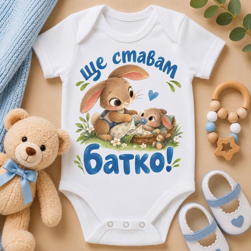Бебешко боди - Бъдещ батко