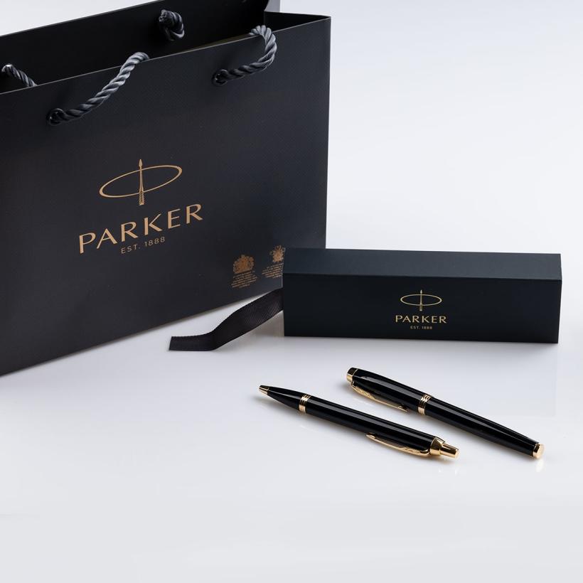 Луксозен комплект химикалка и писалка Parker - IM