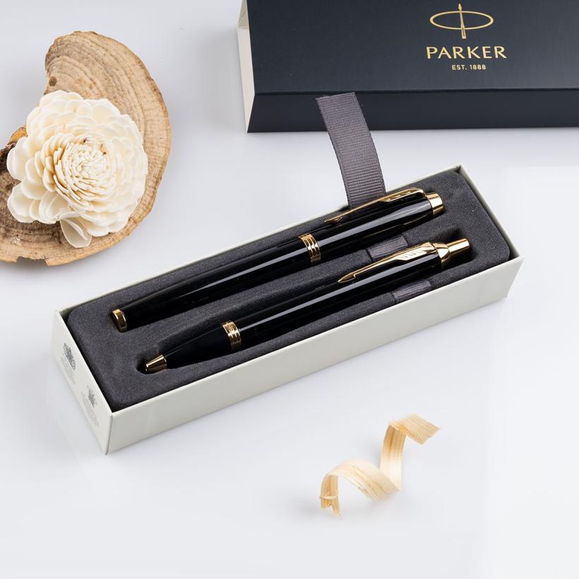 Луксозен комплект химикалка и писалка Parker - IM